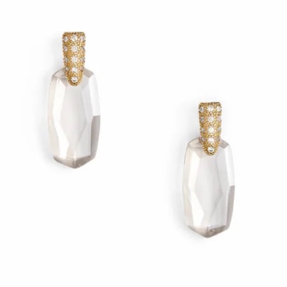 Kendra Scott Pave Gold Drops